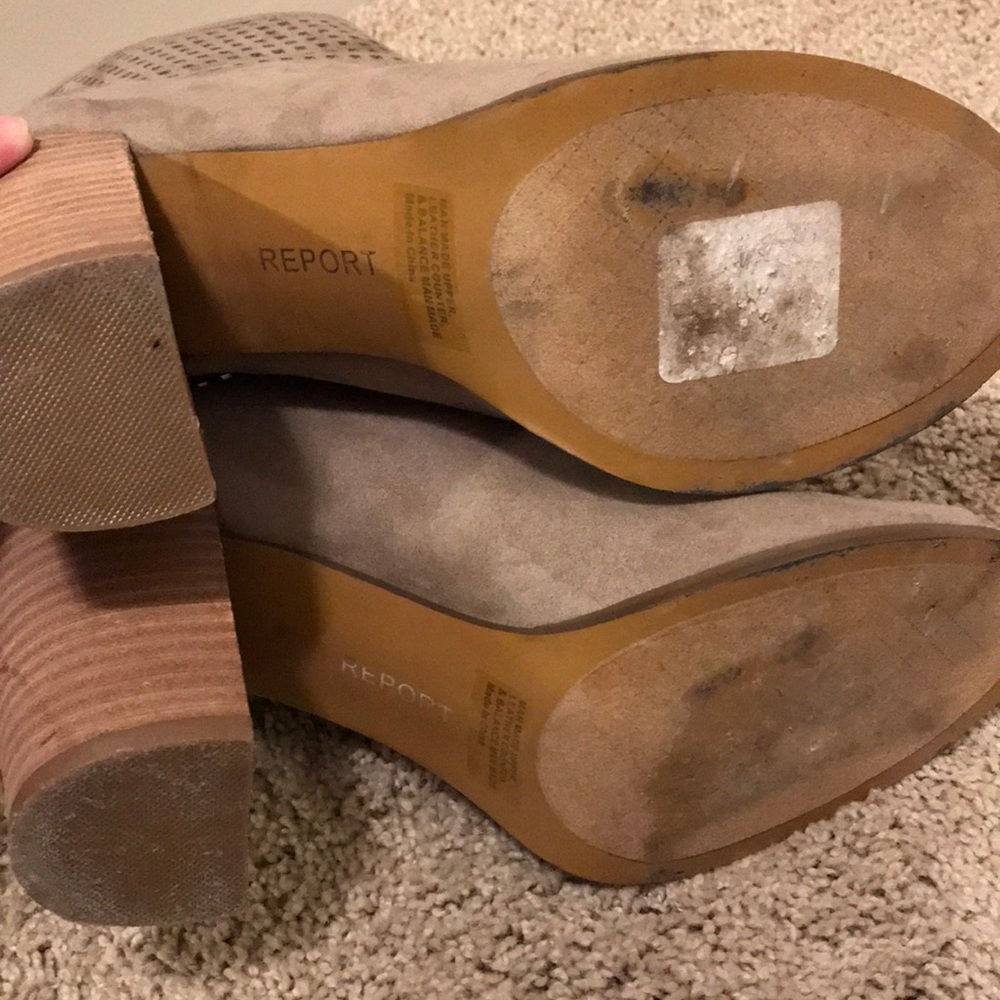 Peep-Toe Booties - image 4